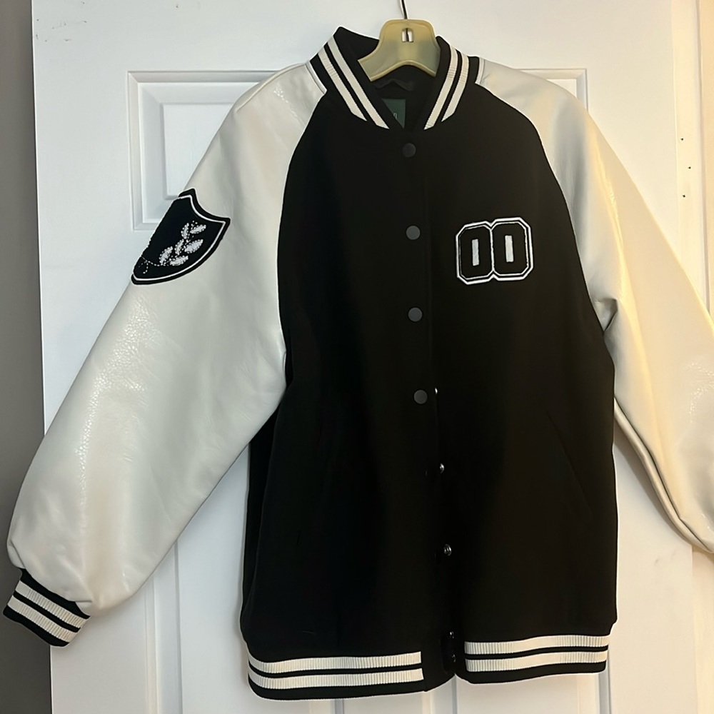 Oversized Varsity Jacket - image 2